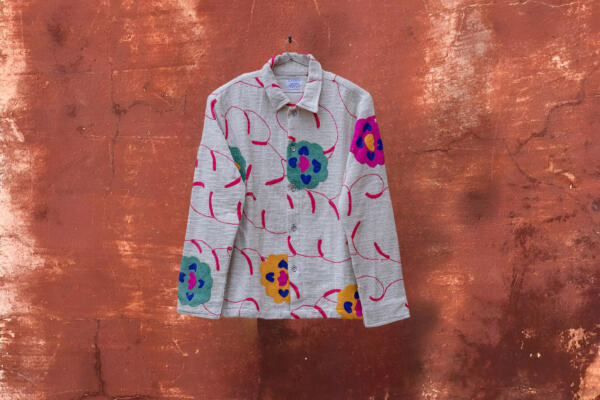 Murrey white Shirt