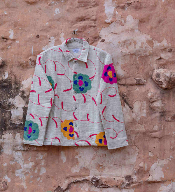 Murrey white Shirt - Image 3